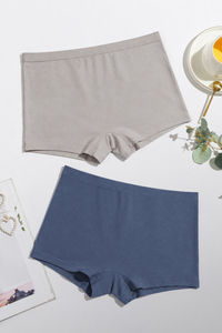 Zivame Medium Rise Full Coverage Boyshort (Pack of 2) - Multicolor — thumbnail 2